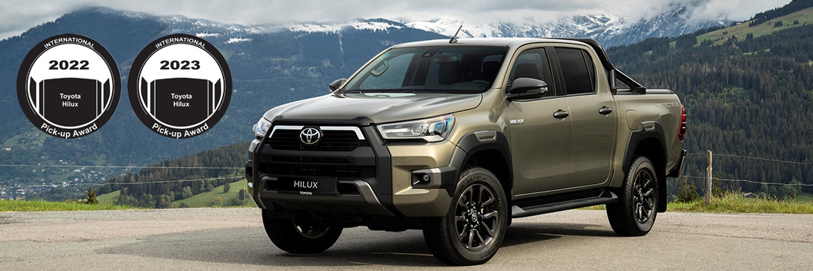 Internationale onderscheiding voor Toyota Hilux