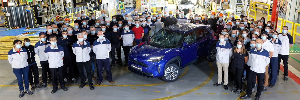 Productie nieuwe Yaris Cross gestart